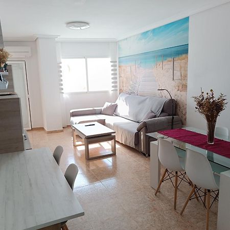 Piso Primera Linea Playa Almería Esterno foto