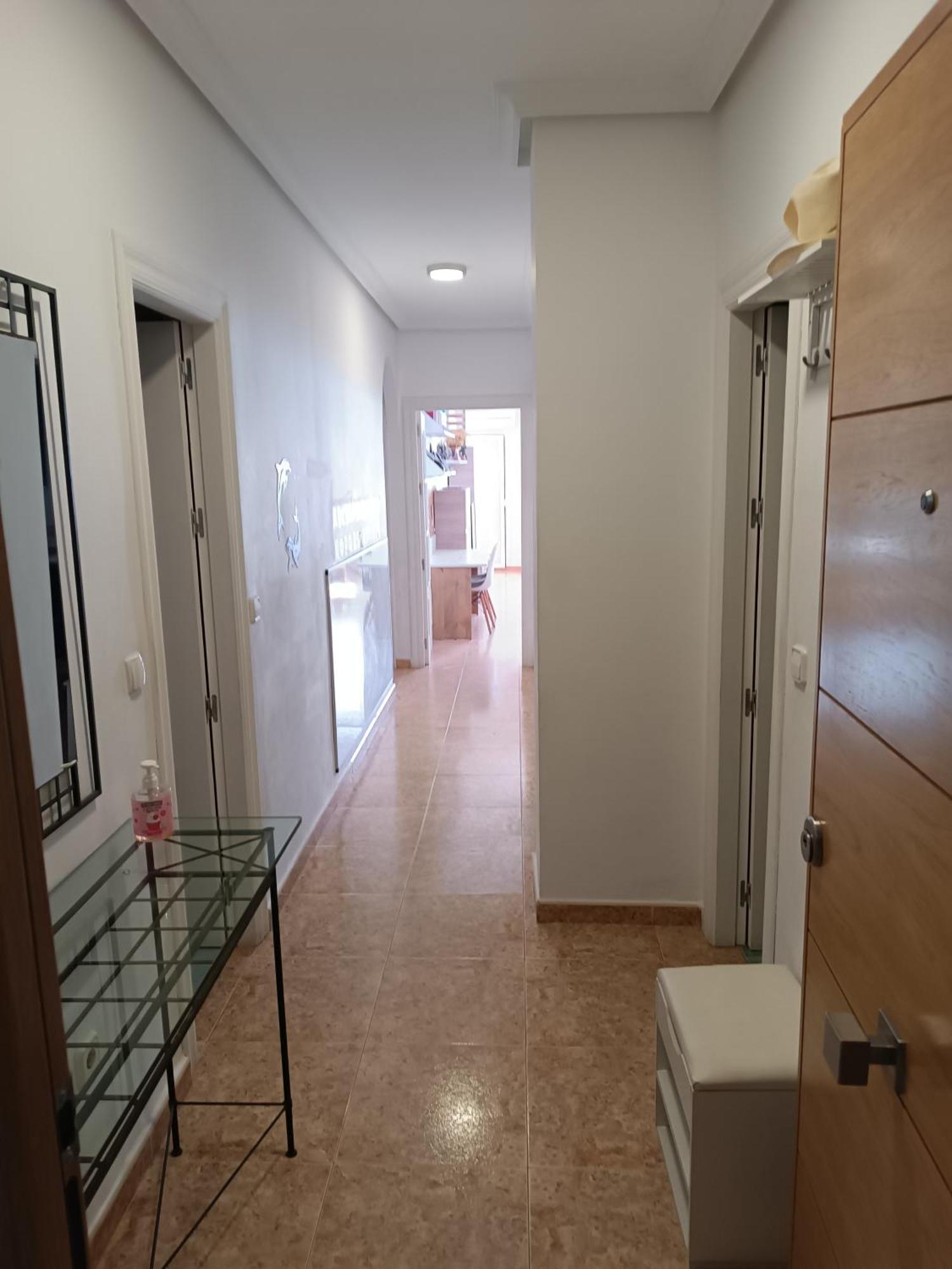 Piso Primera Linea Playa Almería Esterno foto